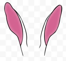 复活节兔子的耳朵