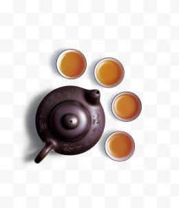 传统紫砂茶具