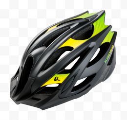 黑色炫丽自行车头盔...
