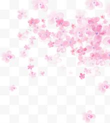 春季水彩文艺粉色桃花