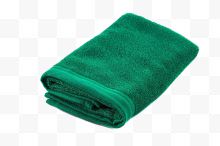 深绿色的洗车毛巾