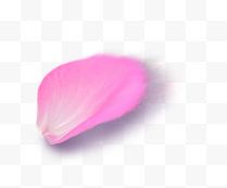 粉色单片花瓣创意