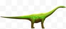 一头绿色恐龙